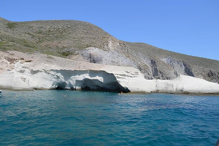 Blue Lagoon and Antiparos Full-Day Cruise with BBQ from Piso Livadi photo 3