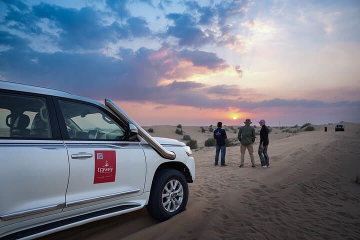 Private Red Dunes Desert Safari with BBQ Dinner & Camel Ride (Dubai)