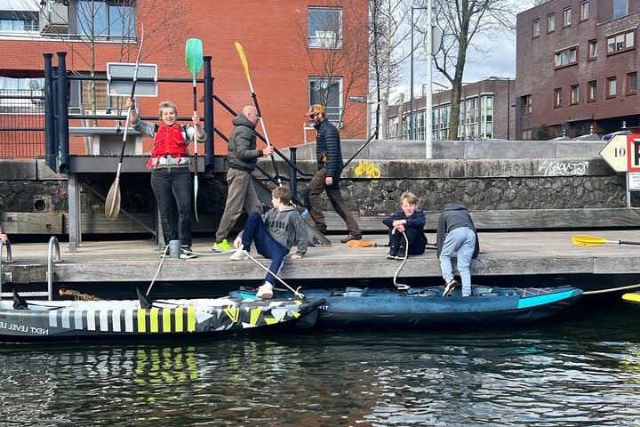 Paddle Amsterdam East: Guided Canoe Tour of Borneo Island & Eastern Docklands photo 4