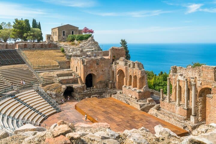 Taormina & Castelmola Shore Excursion from Messina: Mt Etna Views and Historic Corso Umberto photo 3