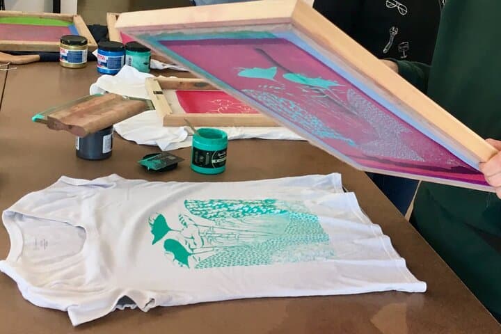 Chicago BYOT Screen Printing Workshop: Make Your Own Upcycled Art Tee photo 3