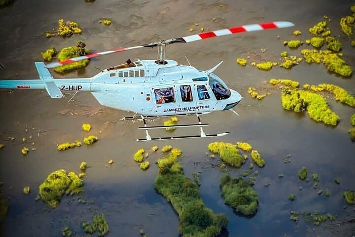 Victoria Falls Helicopter Tour: 15-Min Aerial Flight Over the Falls & Batoka Gorge