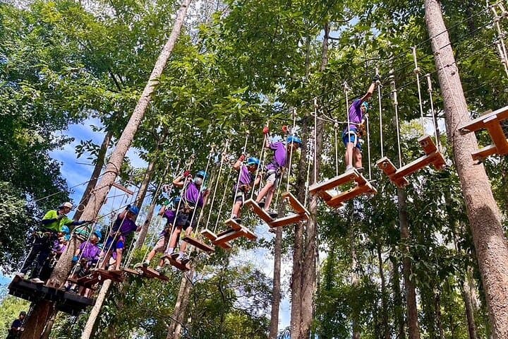 Hua Hin Tree Top Adventure: Zipline & Rope Course in the Jungle