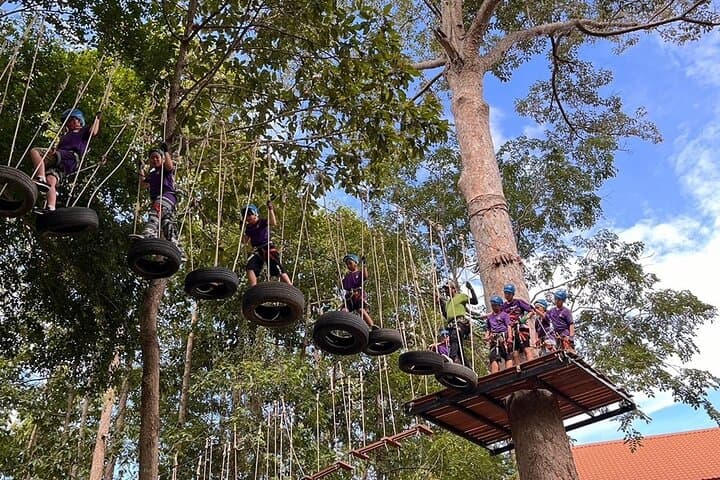Hua Hin Tree Top Adventure: Zipline & Rope Course in the Jungle photo 2