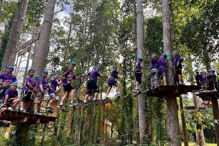 Hua Hin Tree Top Adventure: Zipline & Rope Course in the Jungle photo 3