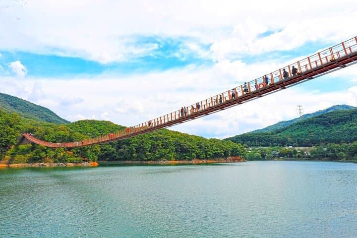 DMZ Tour from Seoul: 3rd Tunnel, Dora Observatory & Majang Lake Suspension Bridge photo 3