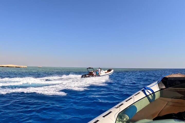 Hurghada Dolphin Watching & Orange Bay Snorkel: Private Speedboat Adventure photo 3