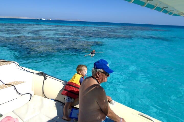 Hurghada Dolphin Watching & Orange Bay Snorkel: Private Speedboat Adventure photo 5