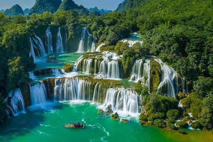 Cao Bang to Ba Be Lake 3-Day Van Tour — Ban Gioc Waterfall, Pac Bo Cave & Ba Be Lake