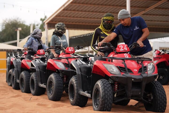 Dubai Morning Desert Safari with Quad Biking — Red Dunes, Dune Bashing & Sandboarding photo 3