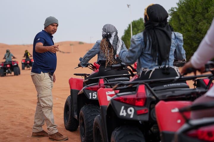 Dubai Morning Desert Safari with Quad Biking — Red Dunes, Dune Bashing & Sandboarding photo 4