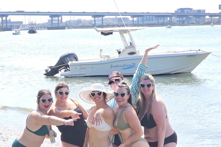 Charleston BYOB Morning Harbor Cruise & Beach Beachcombing Excursion on Southern Charm photo 2