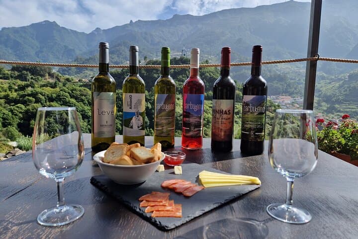 Madeira North Wine Tasting Tour: São Vicente Vineyards & Santana Traditions