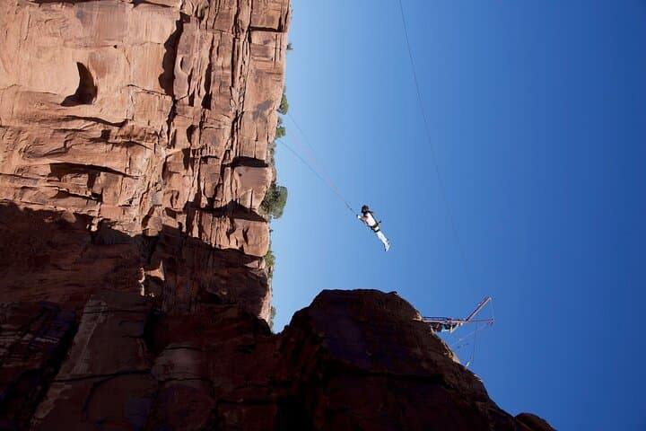 Moab Rope Swing: 400-Foot Cliff Jump & 4x4 Backcountry Ride photo 5
