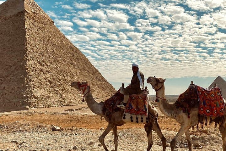 Sunrise or Sunset Horseback Ride Around the Pyramids of Giza photo 3
