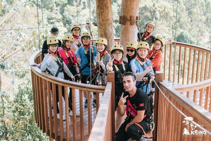 Soar Above Kong Forest: Nha Trang Zipline Canopy Adventure photo 6