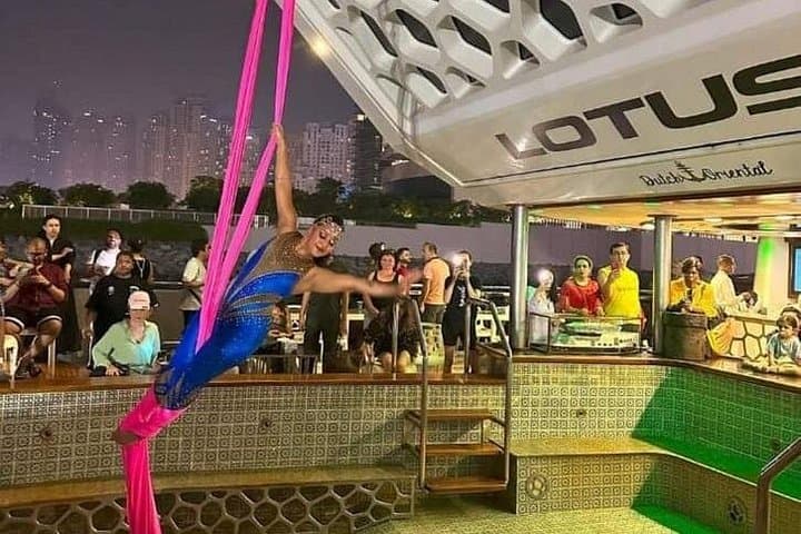 Lotus Mega Yacht Dinner Cruise Dubai Marina — 3-Hour Luxury Dinner & Entertainment photo 3
