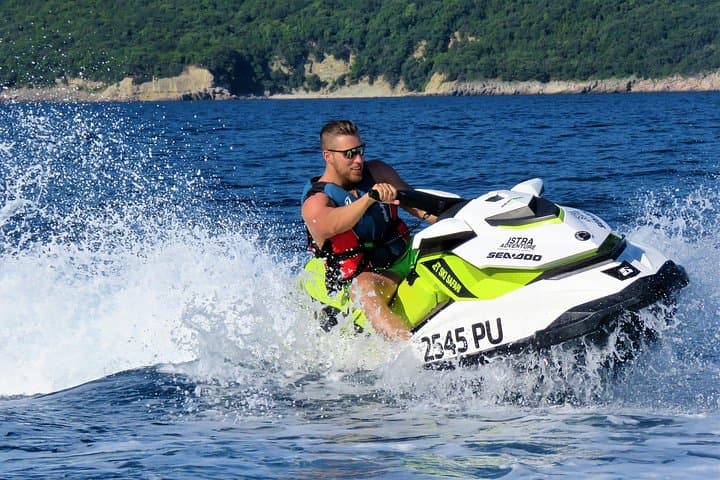 Istra Jet Ski Safari: Raša Bay Sea‑Doo Safari from Rakalj photo 1