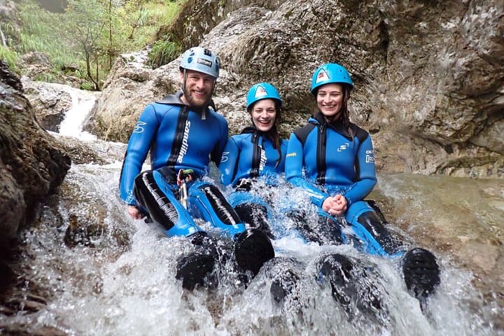 Half-Day Canyoning in Sušec Canyon — Family-Friendly Toboggans & Jumps Near Bovec photo 4