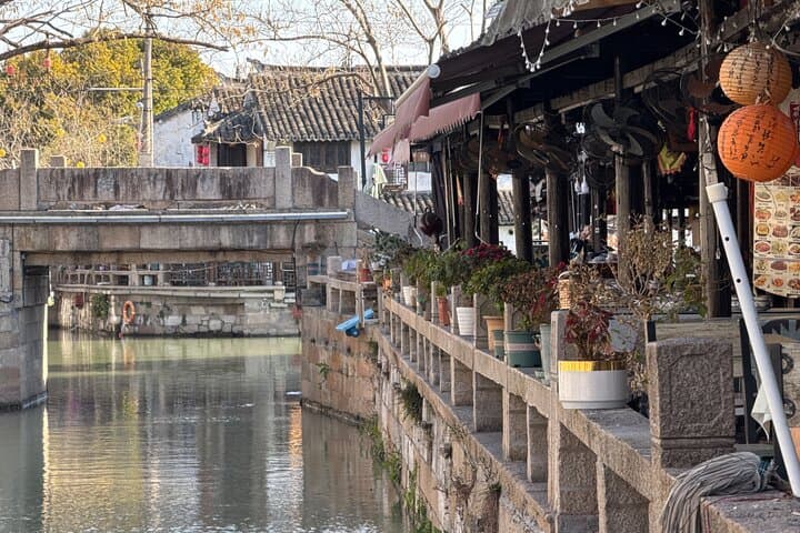 Authentic Fengjing Watertown Day Trip from Shanghai — Private Boat, Local Lunch & History photo 2