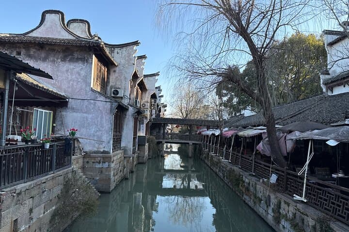 Authentic Fengjing Watertown Day Trip from Shanghai — Private Boat, Local Lunch & History photo 3