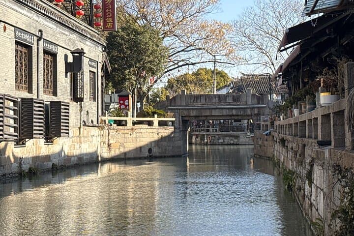 Authentic Fengjing Watertown Day Trip from Shanghai — Private Boat, Local Lunch & History photo 4
