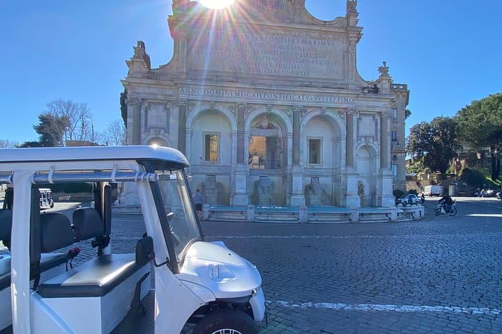 Rome by Electric Golf Cart: A 3‑Hour Historic Highlights Tour with Gelato photo 1
