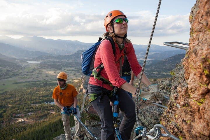 Via Ferrata Above Estes Park: Twin Sisters Peak Ascent photo 5