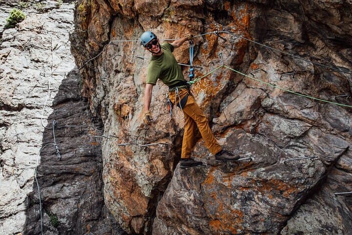 Via Ferrata Above Estes Park: Twin Sisters Peak Ascent photo 6