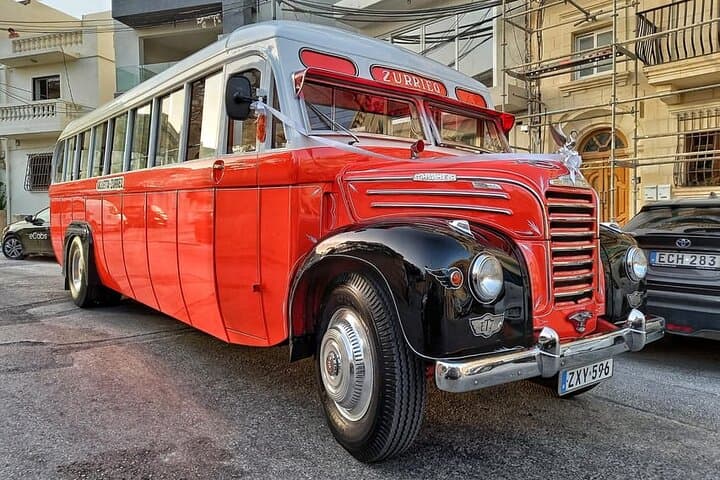 Half-Day Vintage Bus Tour of Malta — Mdina, Dingli Cliffs & Blue Grotto photo 2