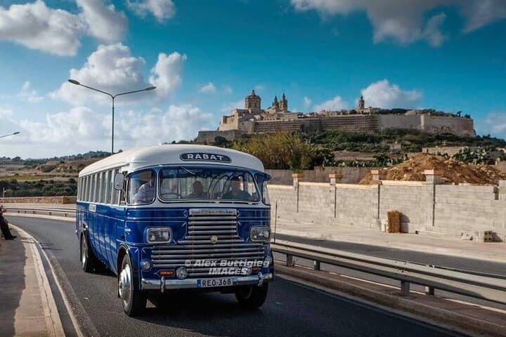 Half-Day Vintage Bus Tour of Malta — Mdina, Dingli Cliffs & Blue Grotto photo 4