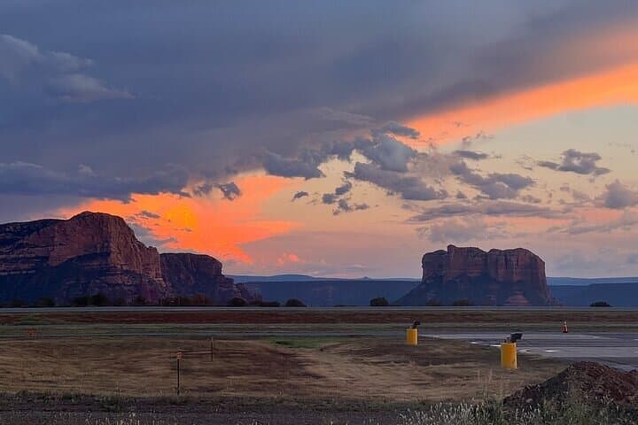 Mogollon Rim Sunset Helicopter Tour — 80-Mile Sedona Air Safari at Sunset