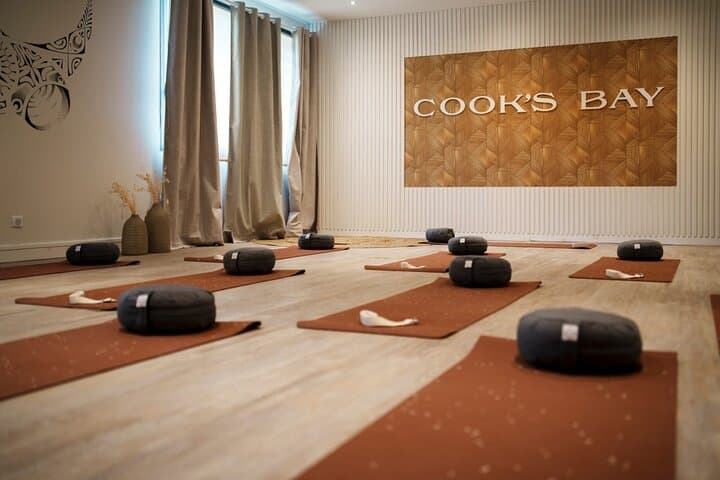 Air-Conditioned Studio Yoga at Cook's Bay — Calm After the Waves