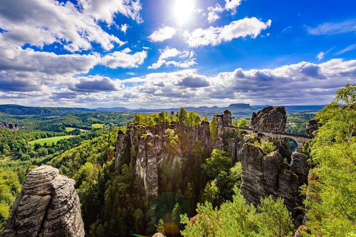 Bohemian Switzerland Day Trip: Pravčická Gate, Tisá Rocks & Bastei Bridge