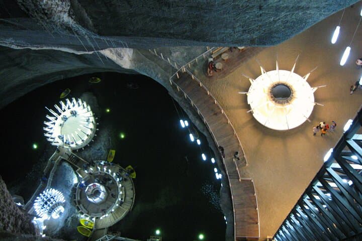 Turda Salt Mine 4-Hour Tour from Cluj — Underground Lake, Ferris Wheel & Salt Chambers