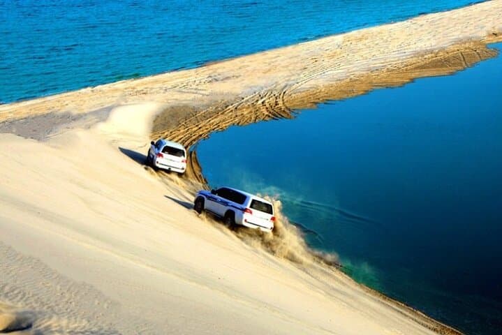 Doha Inland Sea Desert Safari — Dune Bashing, Sandboarding & Camel Ride photo 3