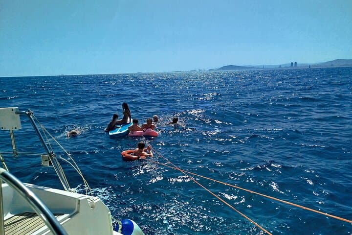 Barcelona to Badalona Sunset Sail: Snack, Swim & Paddleboard on a 36‑ft French Yacht photo 5