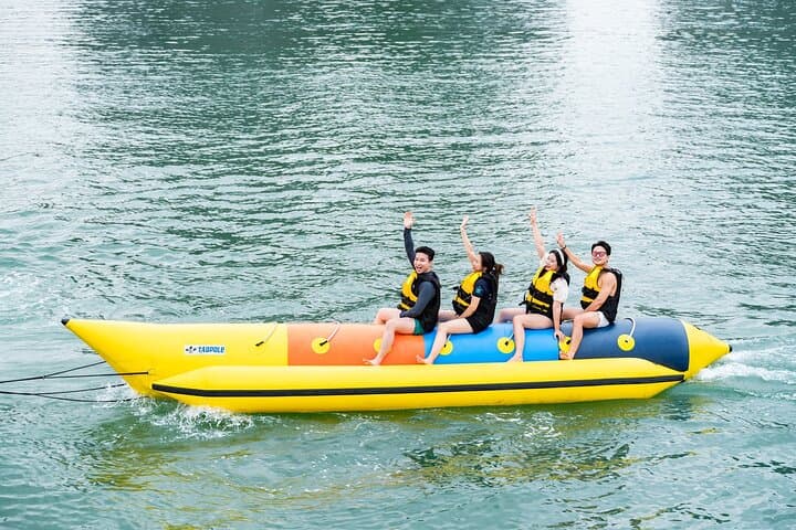 Lan Ha Bay One-Day Luxury Cruise from Cat Ba: Kayak Dark & Bright Cave & Ba Trai Dao