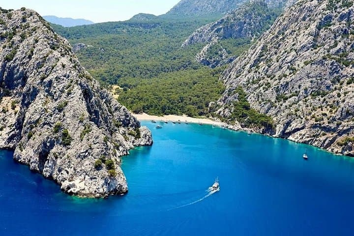 Porto Genoese Boat Trip and Mud Bath from Antalya — Adrasan Bay Cruise photo 1