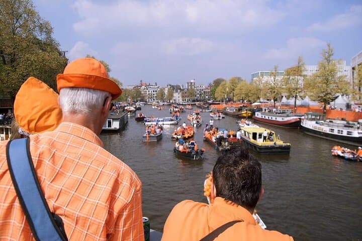 Amsterdam Kingsday Canal Party Cruise with Drinks — 90-Min All-Inclusive photo 3