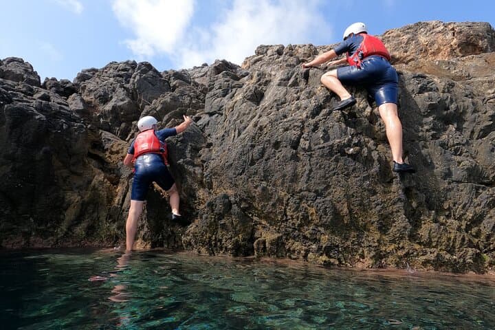 Coasteering in Ibiza: Cliff Jumps, Sea Caves & Triassic Coast photo 3