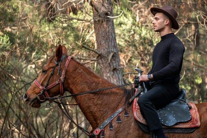 Guided Horse Ride with Mountain Views near Izmir — Forest Trail Equestrian Experience photo 6