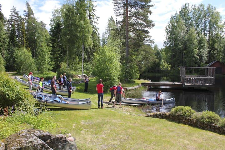 Paddle Lake Venjanssjön: Guided Canoe Tour to Islands, Lilies & Sandy Shelters photo 5