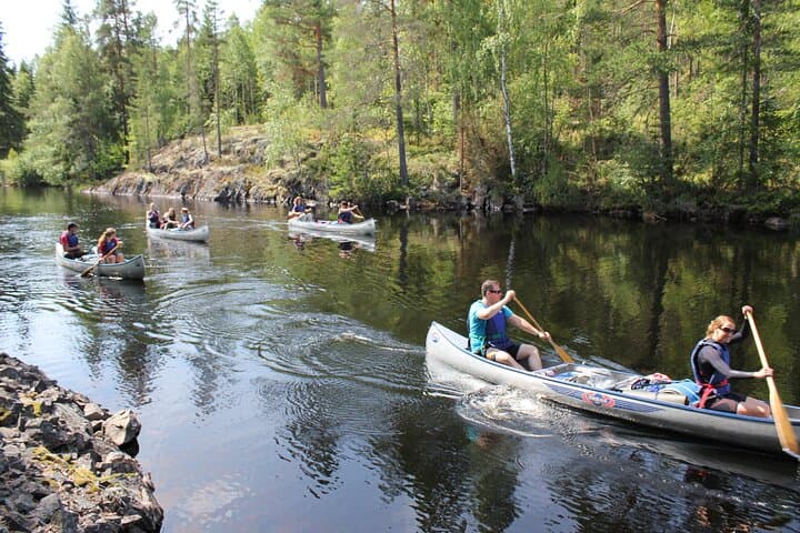 Paddle Lake Venjanssjön: Guided Canoe Tour to Islands, Lilies & Sandy Shelters photo 4