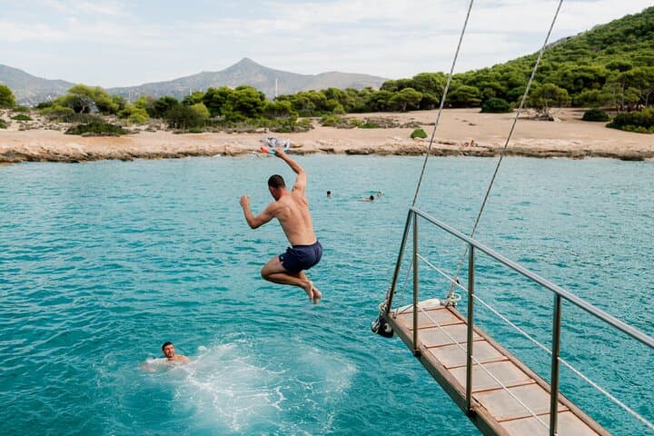 Athens Day Cruise to Agistri, Moni & Aegina — Swim, Snorkel & Lunch photo 3