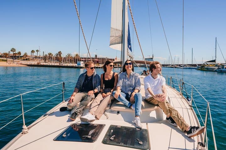 Sail from Barcelona to Alella: Coastal Sailing and 14th‑Century Winery Tasting photo 2