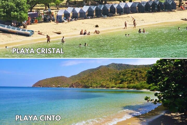 Tayrona Park Tour to Playa Cinto & Playa Cristal — Snorkel, Swim and Seafront Lunch from Santa Marta