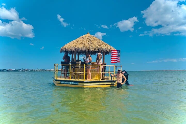 St. Augustine Floating Tiki Boat Cruise — BYOB Dolphin & Sunset Tour photo 6