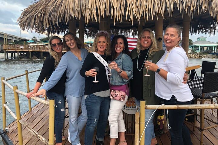 St. Augustine Floating Tiki Boat Cruise — BYOB Dolphin & Sunset Tour photo 5