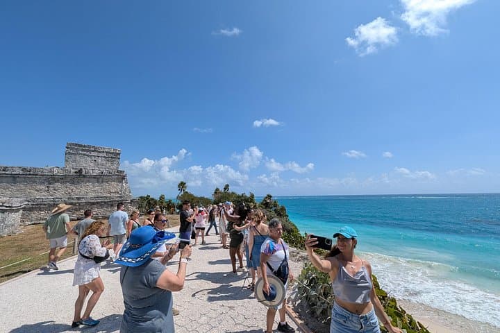 One-Day 4x1 Tulum, Cobá, Cenote & Playa del Carmen Tour photo 3
